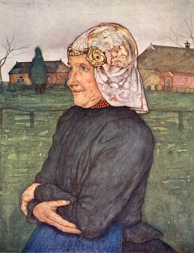 Vieja de Drenthe, 1904 de Nico Jungman